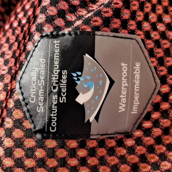 Columbia girls size 14/16 spring or fall jacket bright yellow & black - Picture 5 of 9